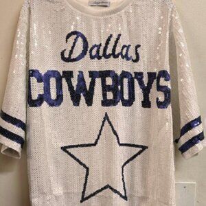 Dallas Cowboys Sequin Tunic/ Dress